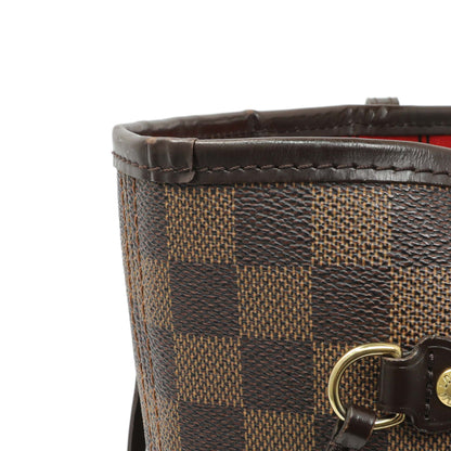 Exclusive Louis Vuitton Damier Ebene Neverfull MM — Alternate View 11