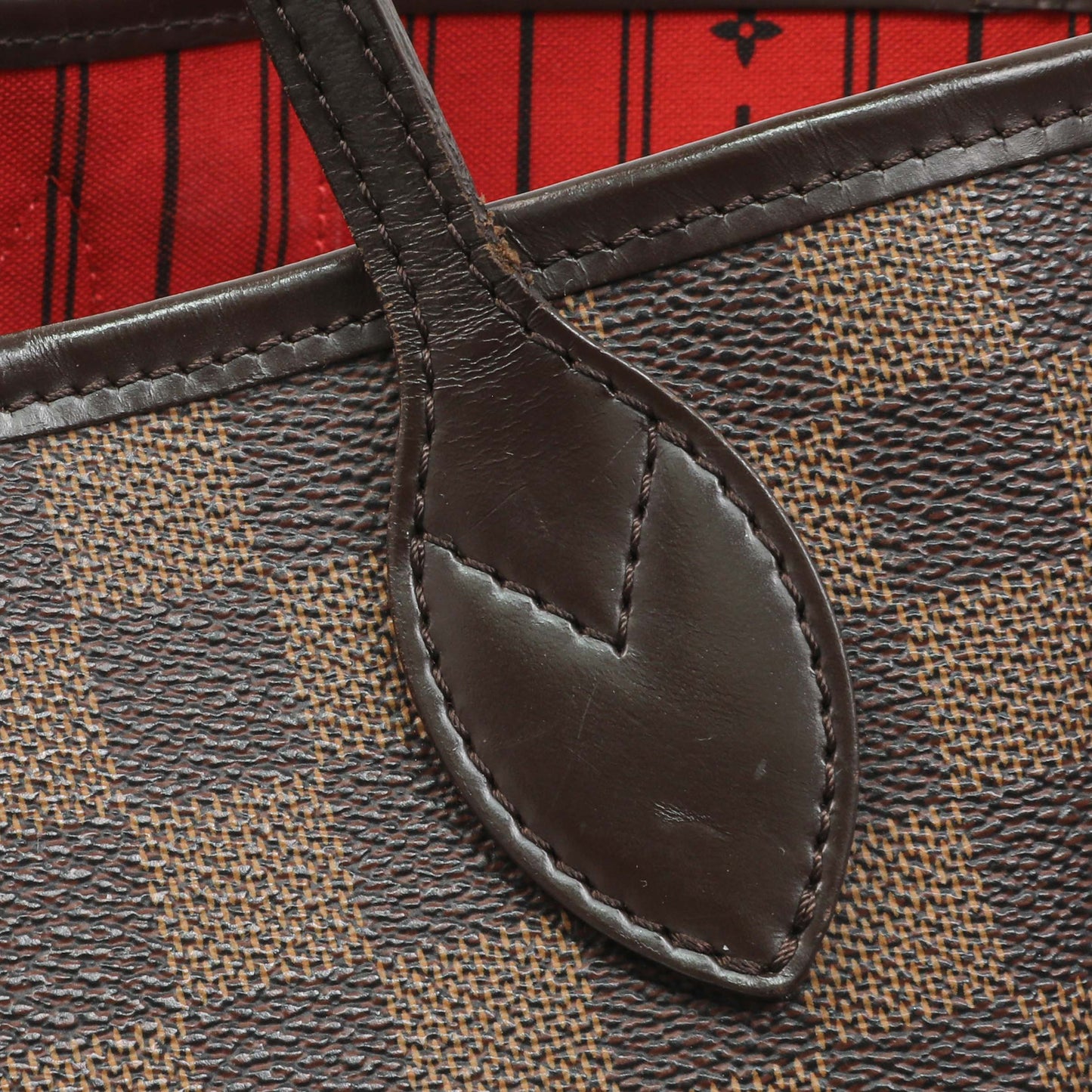 Exclusive Louis Vuitton Damier Ebene Neverfull MM — Alternate View 12