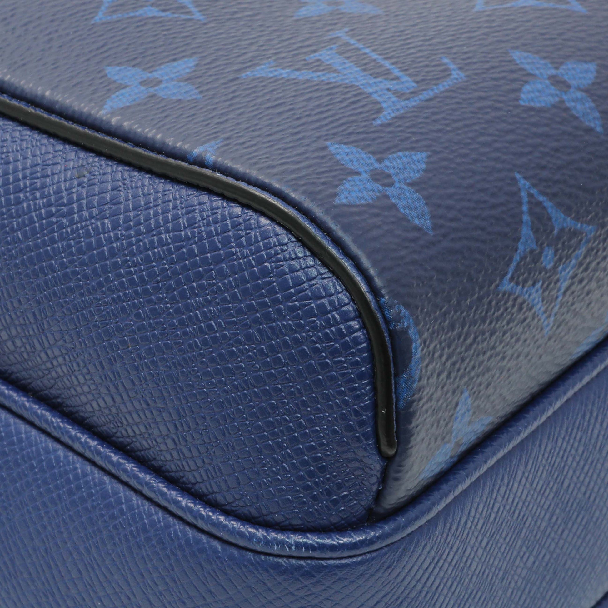 Exclusive Louis Vuttion Blue Taigarama Outdoor Messenger — Top View