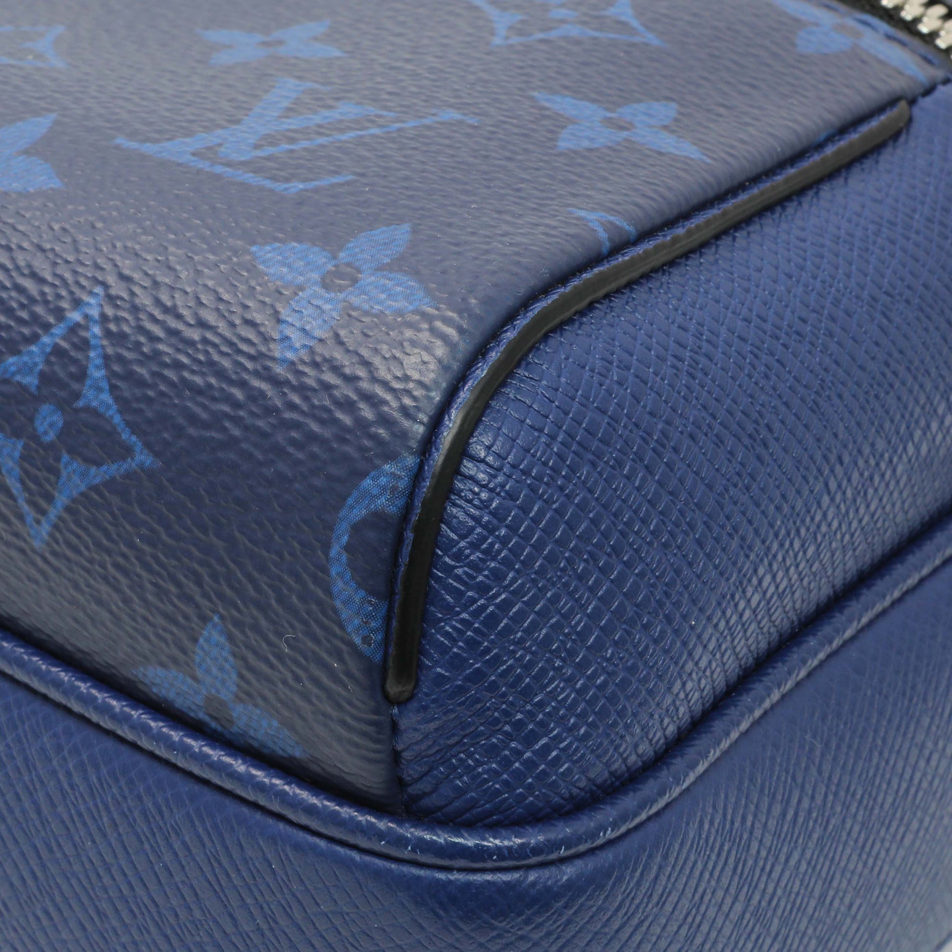 Exclusive Louis Vuttion Blue Taigarama Outdoor Messenger — Detail View