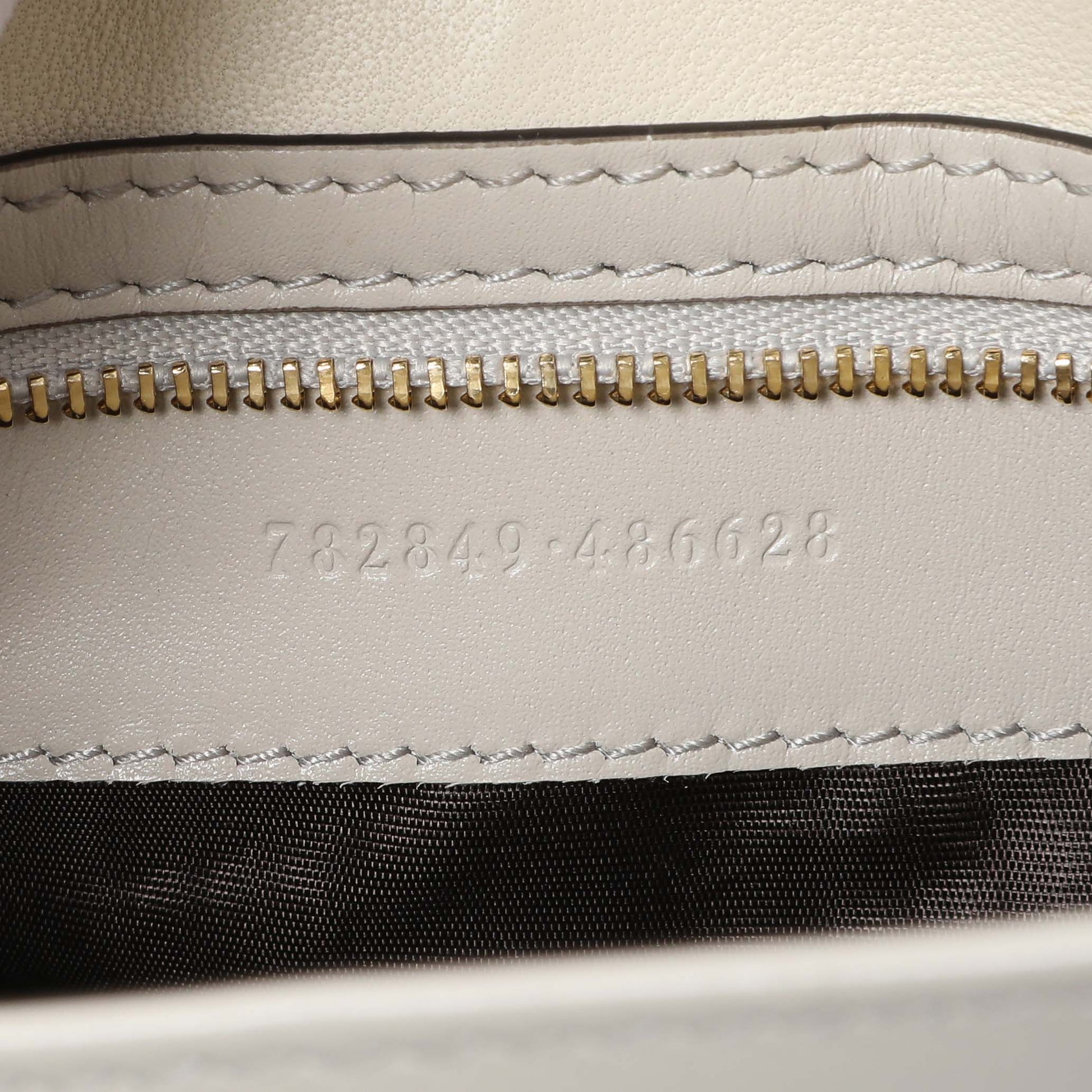Exclusive Gucci Grey Calfskin Small Jackie Shoulder Bag — Alternate View 10