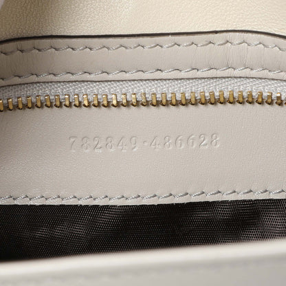 Exclusive Gucci Grey Calfskin Small Jackie Shoulder Bag — Alternate View 10
