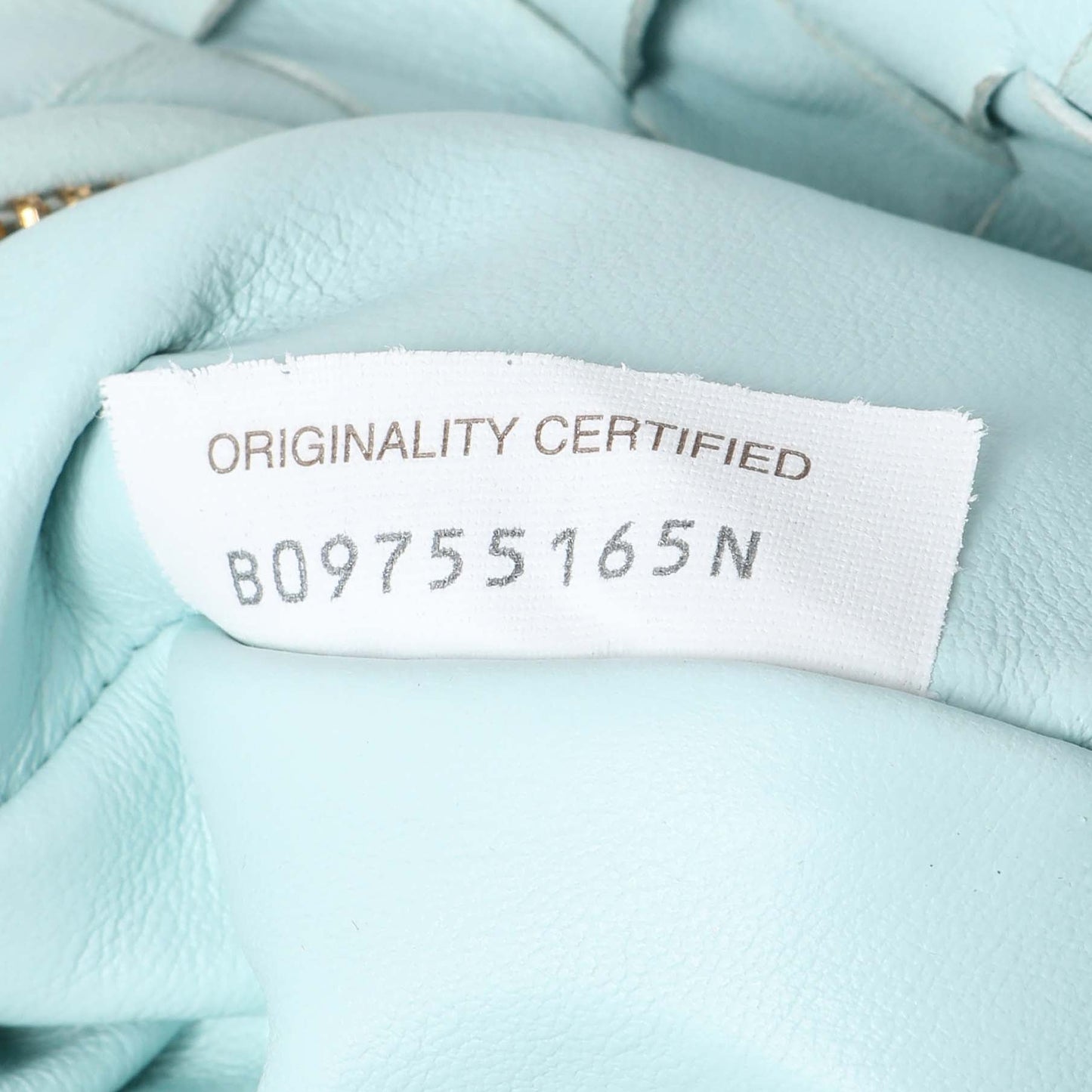 Exclusive Bottega Veneta Light Blue Nappa Intrecciato Mini Jodie — Alternate View 8
