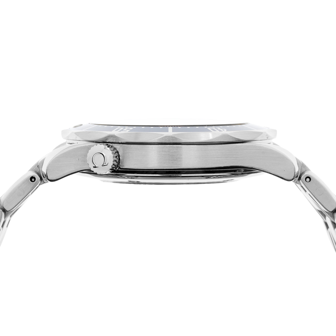 Exclusive Omega Stainless Steel Seamaster Diver 2531.80.00 — Back View