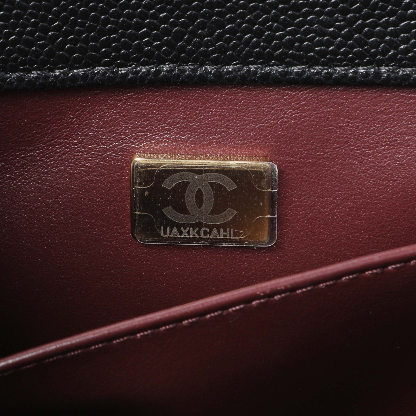 Exclusive Chanel Black Caviar Medium Business Affinity Flap — Alternate View 7