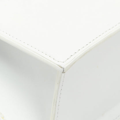 Exclusive Jacquemus White Smooth Calfskin Le Grand Chiquito — Lifestyle View