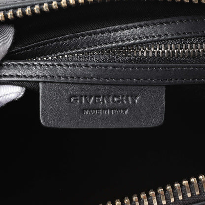 Exclusive Givenchy Black Red Calfskin Medium Antigona Tote — Alternate View 9