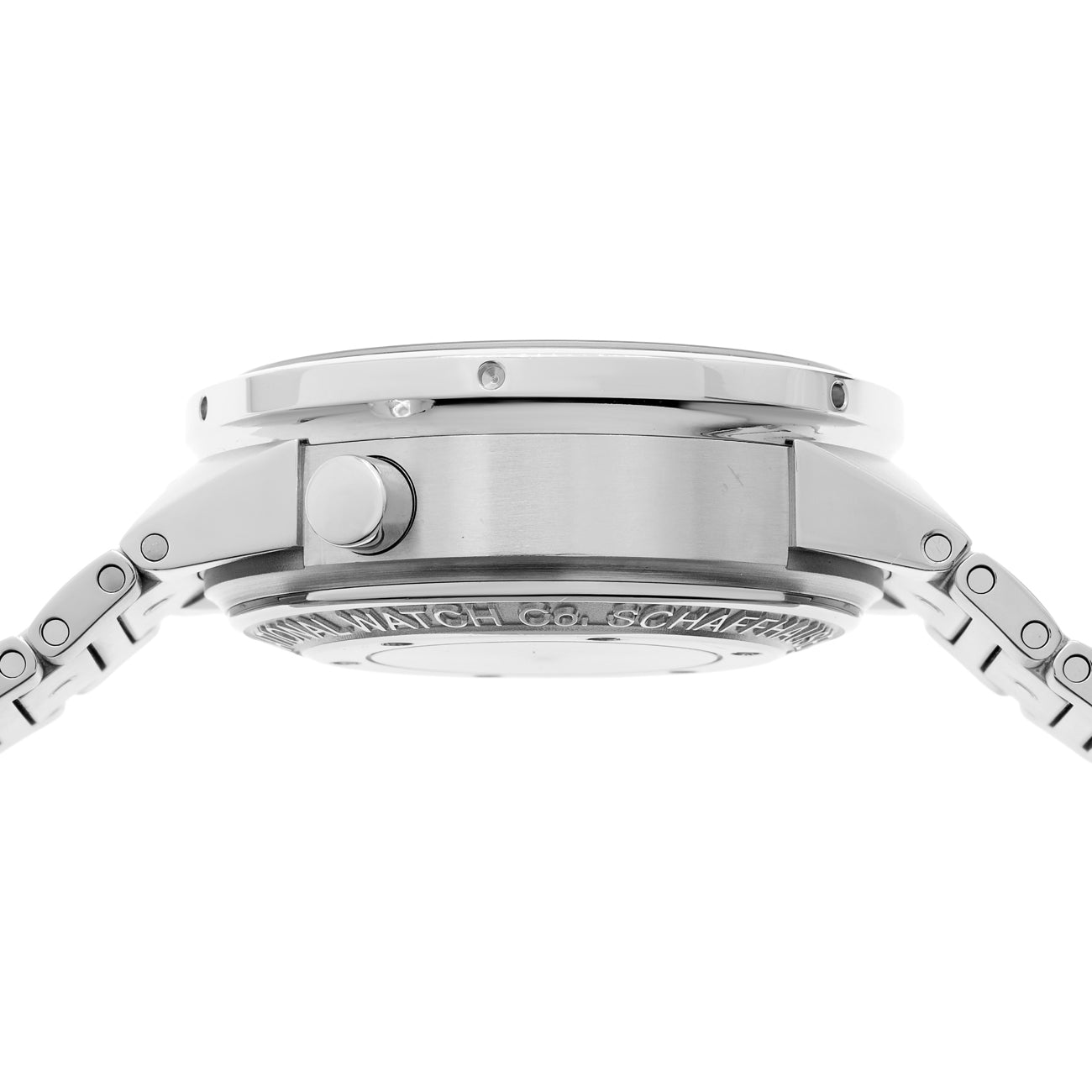 Exclusive IWC Stainless Steel GST Rattrapante Chronograph IW371508 — Back View