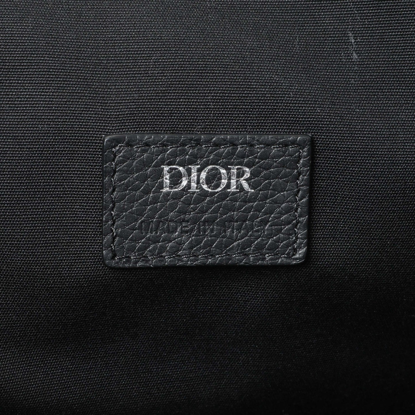 Exclusive Christian Dior Black Oblique Saddle Backpack — Alternate View 9