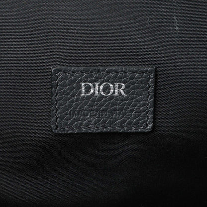 Exclusive Christian Dior Black Oblique Saddle Backpack — Alternate View 9