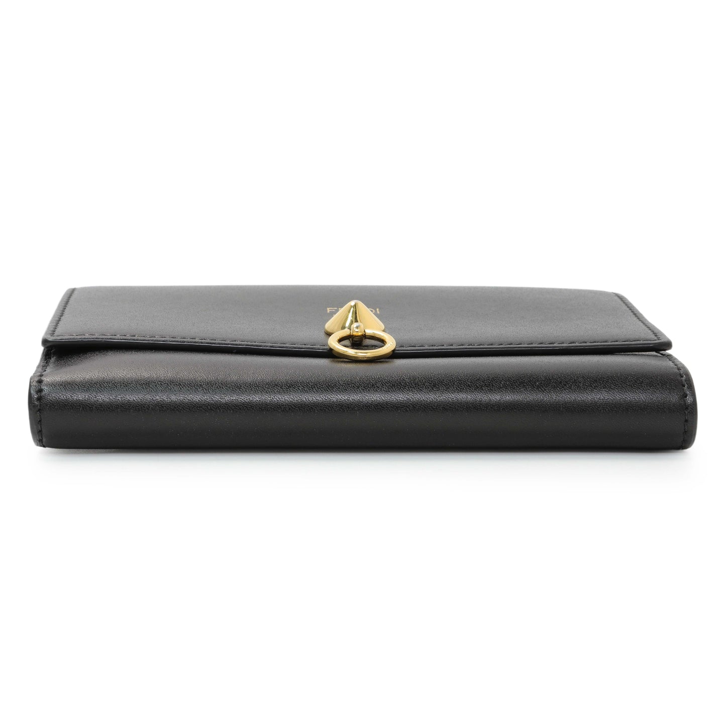 Exclusive Fendi Vitello Liberty Century Lucido By The Way Wallet — Back View