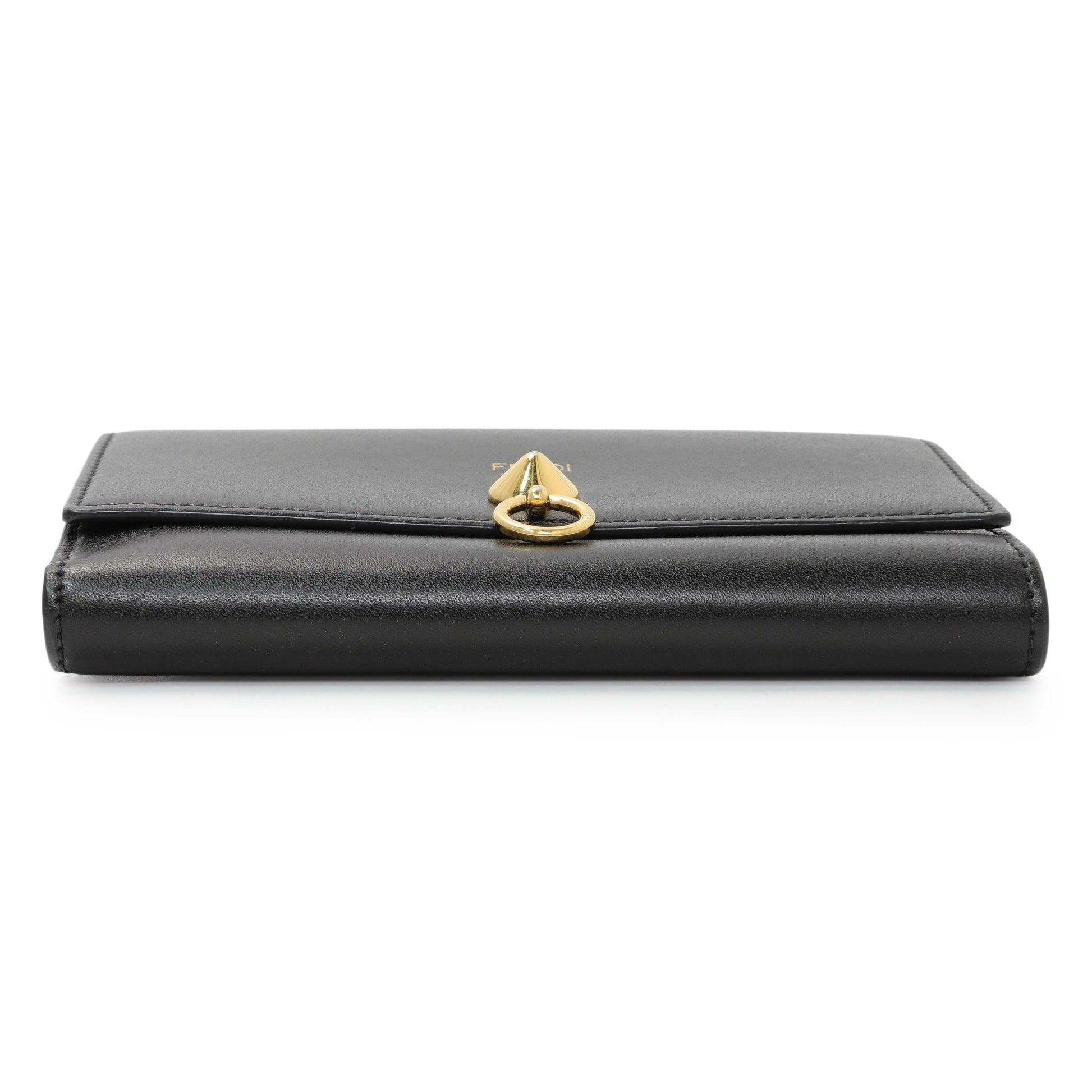 Exclusive Fendi Vitello Liberty Century Lucido By The Way Wallet — Back View