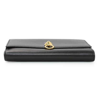 Exclusive Fendi Vitello Liberty Century Lucido By The Way Wallet — Back View