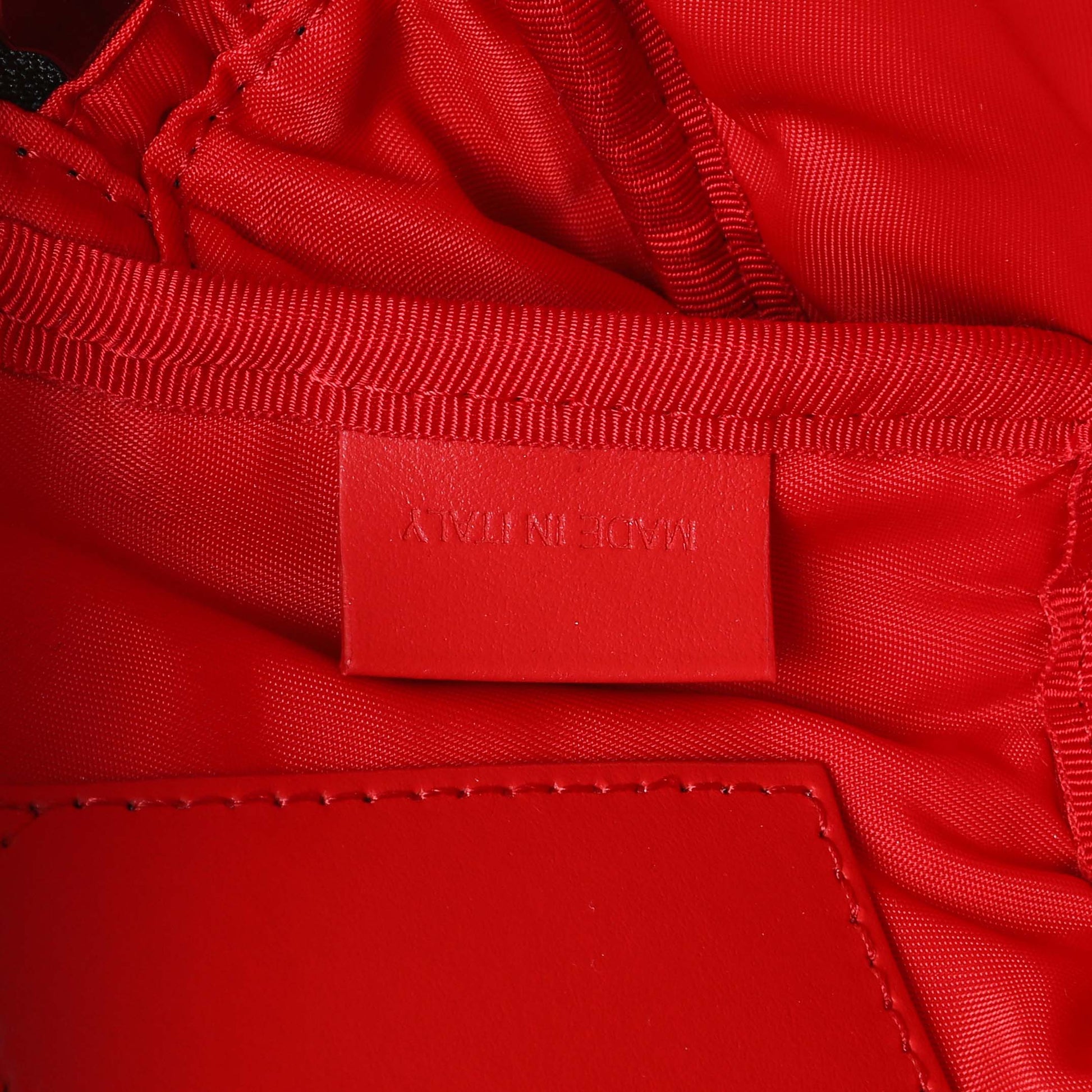 Exclusive Christian Louboutin Black Nylon Loubideal Belt Bag — Lifestyle View
