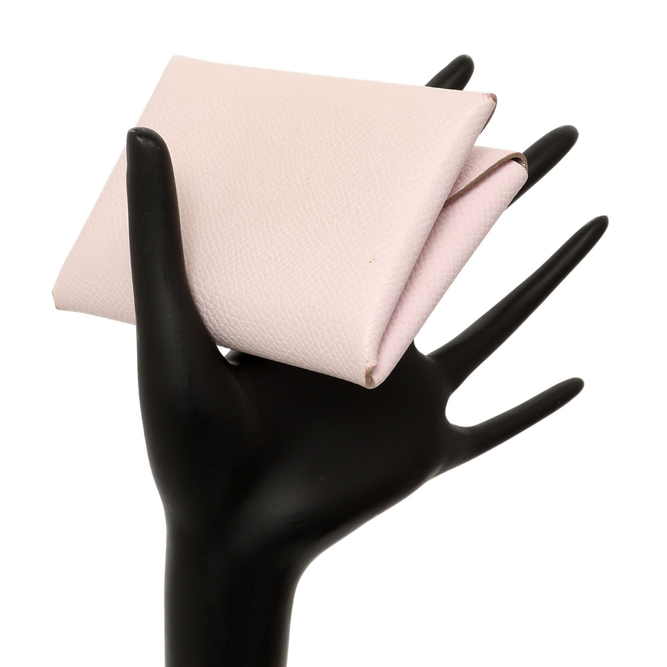Exclusive Hermes Mauve Pale Epsom Calvi Duo Card Case — Alternate View 7