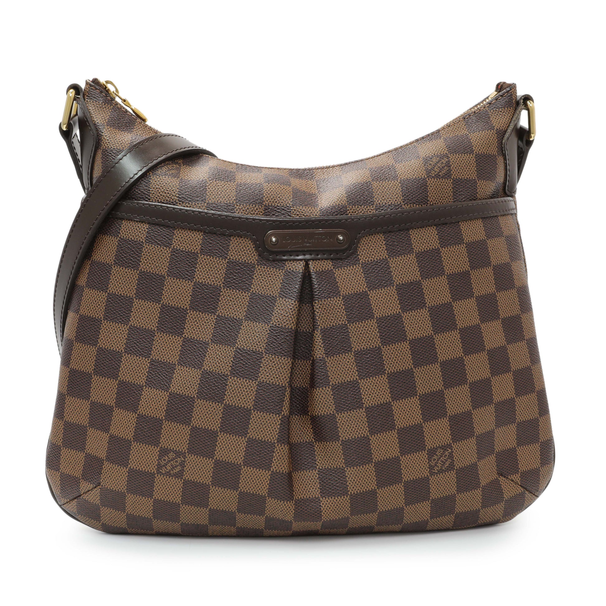 Exclusive Louis Vuitton Damier Ebene Bloomsbury PM — Front View