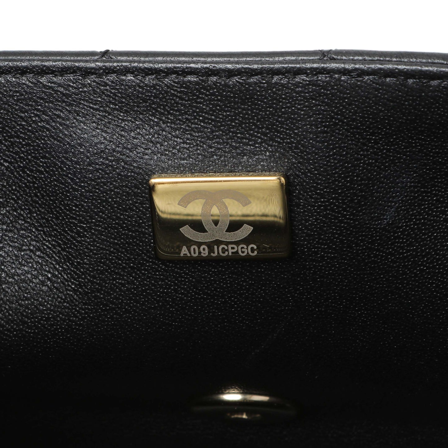 Exclusive Chanel Black Lambskin Quilted Mini Rectangular Flap — Lifestyle View