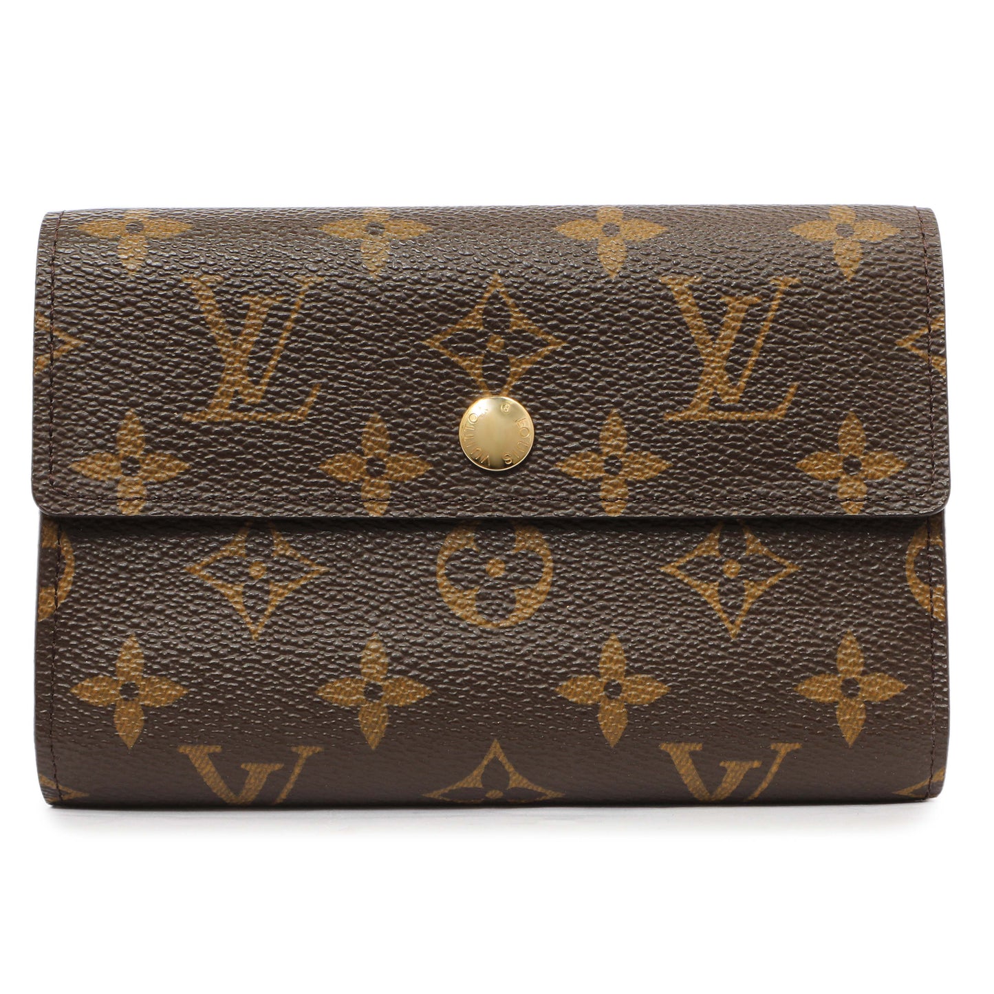Exclusive Louis Vuitton Monogram Alexandra Wallet — Front View
