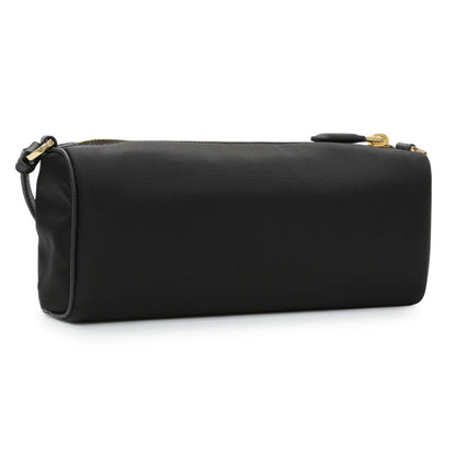 Exclusive Prada Black Re-Nylon Pouch Shoulder Bag — Side View