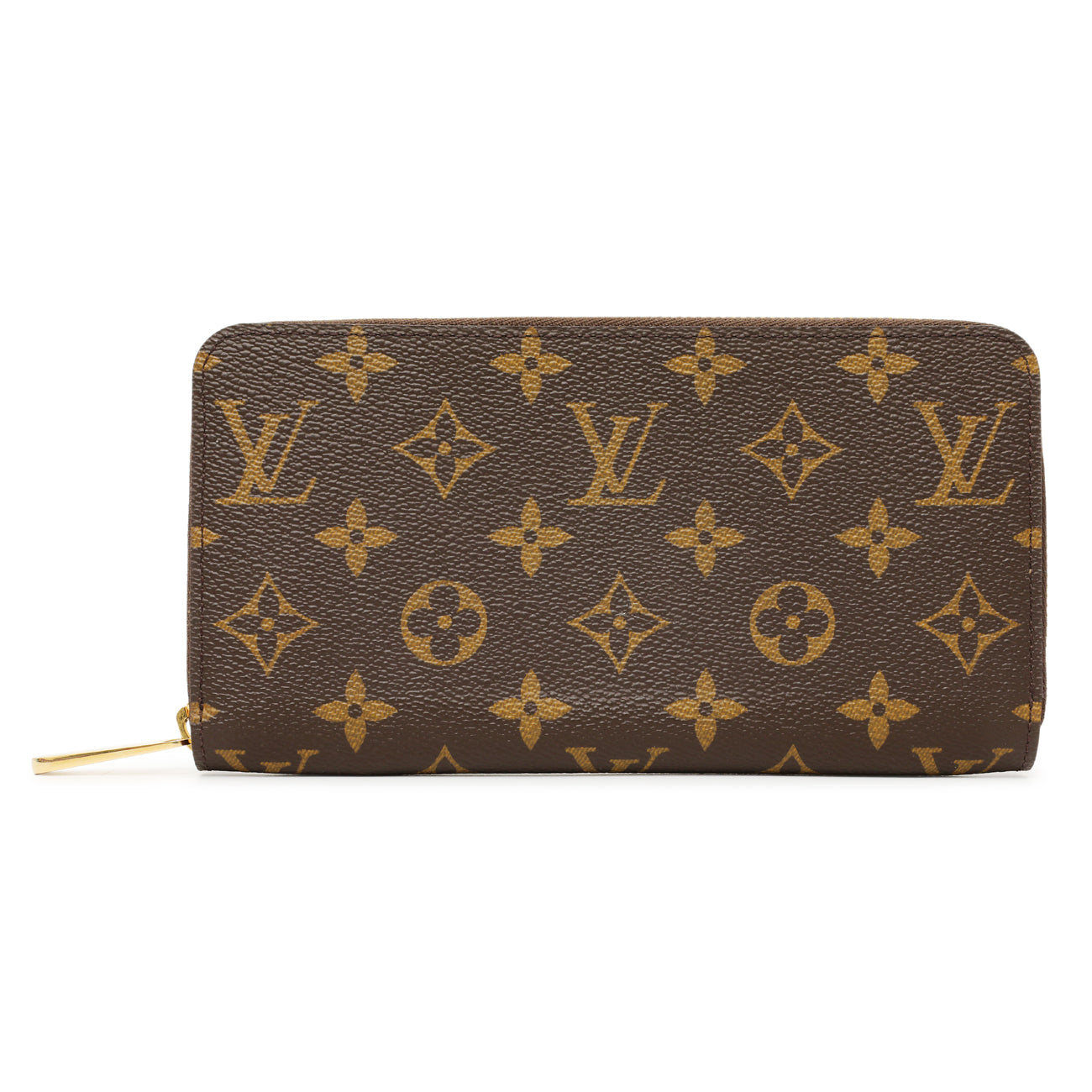 Exclusive Louis Vuitton Monogram Fuchsia Zippy Wallet — Front View