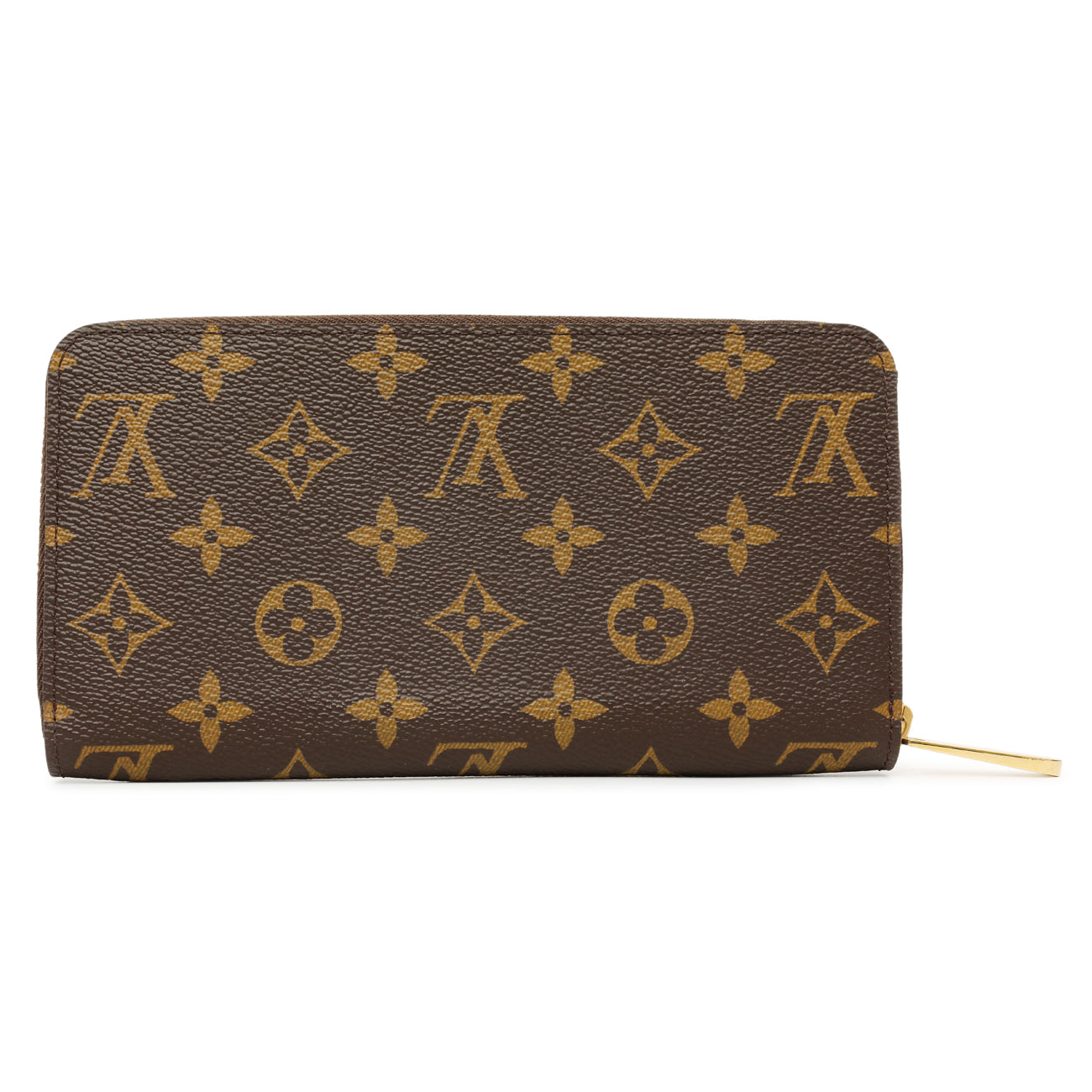 Exclusive Louis Vuitton Monogram Fuchsia Zippy Wallet — Side View
