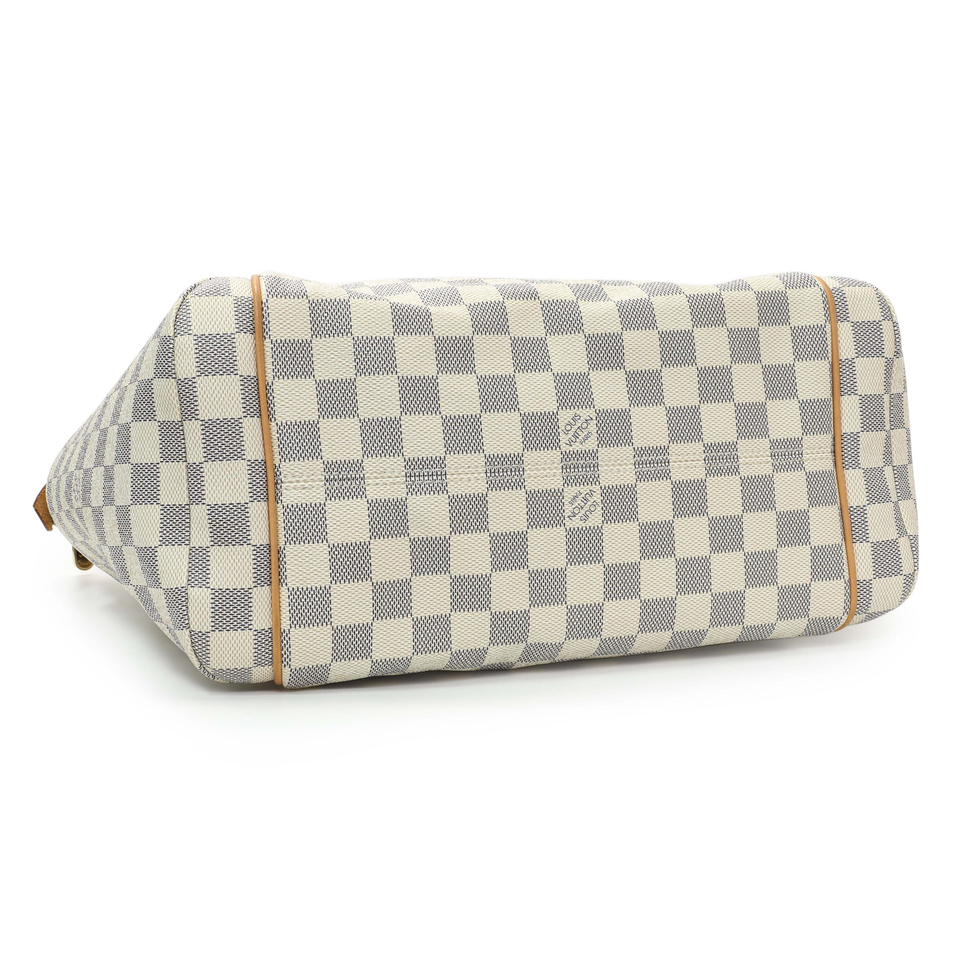 Exclusive Louis Vuitton Damier Azur Totally MM — Back View