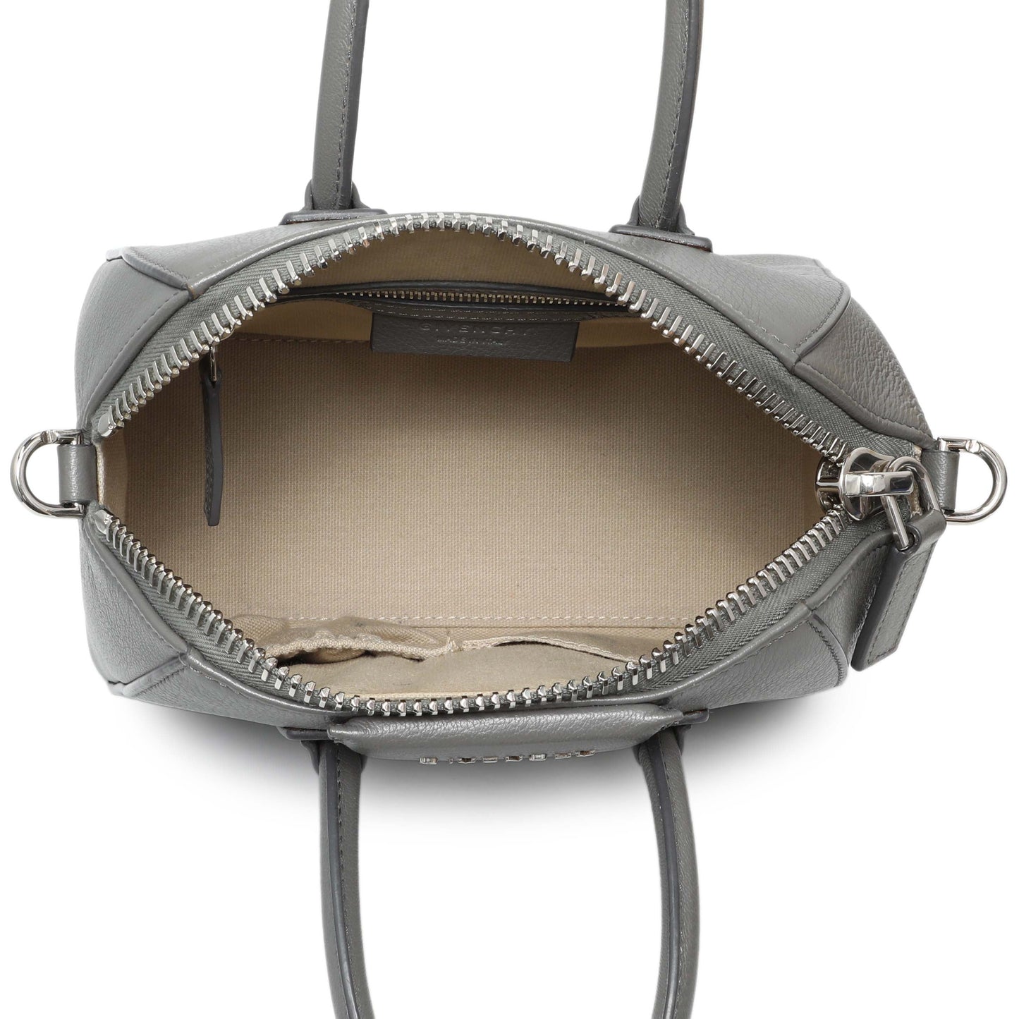 Exclusive Givenchy Grey Sugar Goatskin Antigona Mini — Alternate View 8