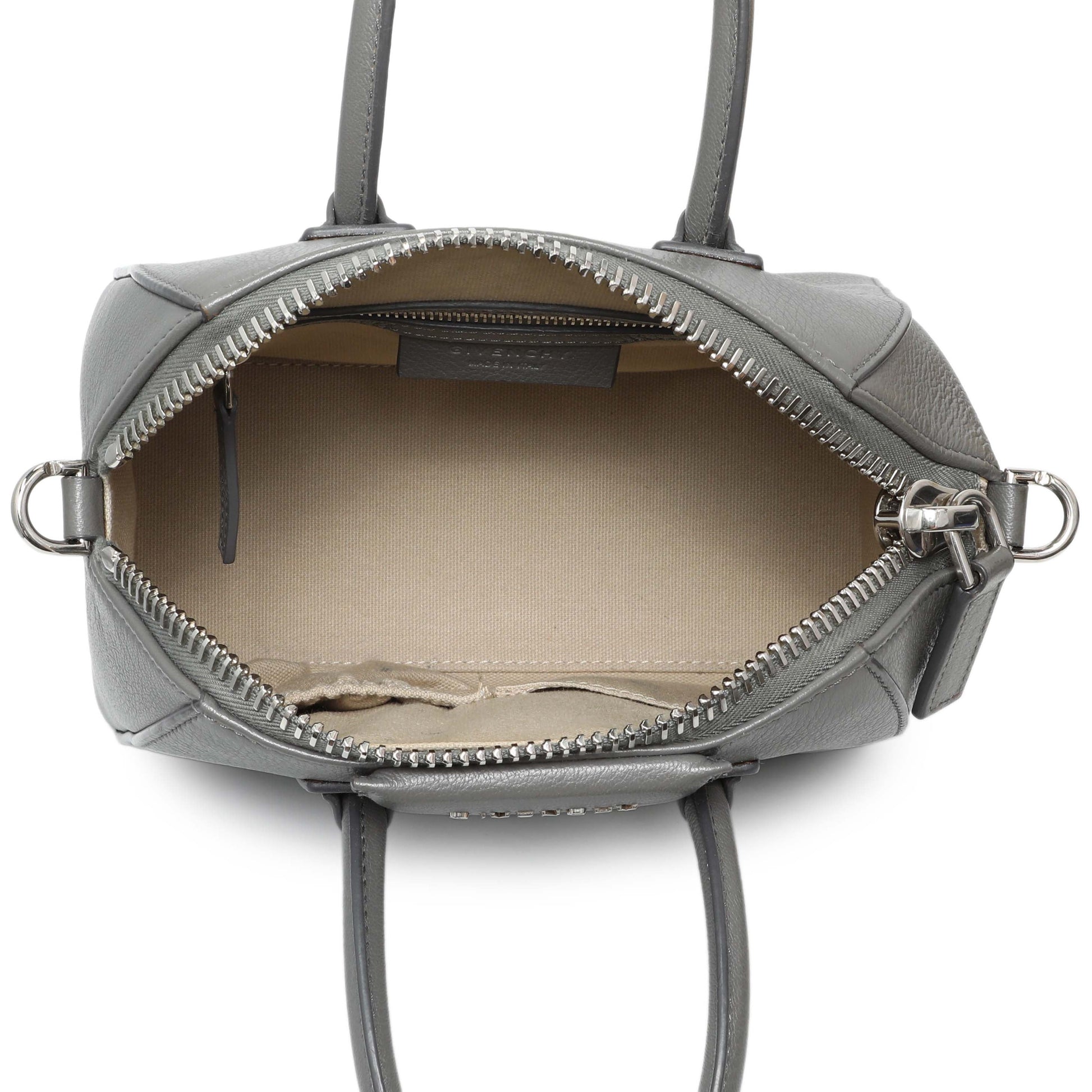 Exclusive Givenchy Grey Sugar Goatskin Antigona Mini — Alternate View 8