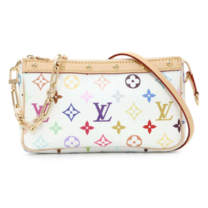 Exclusive Louis Vuitton LV X TM Monogram Multicolor Pochette Accessories — Front View