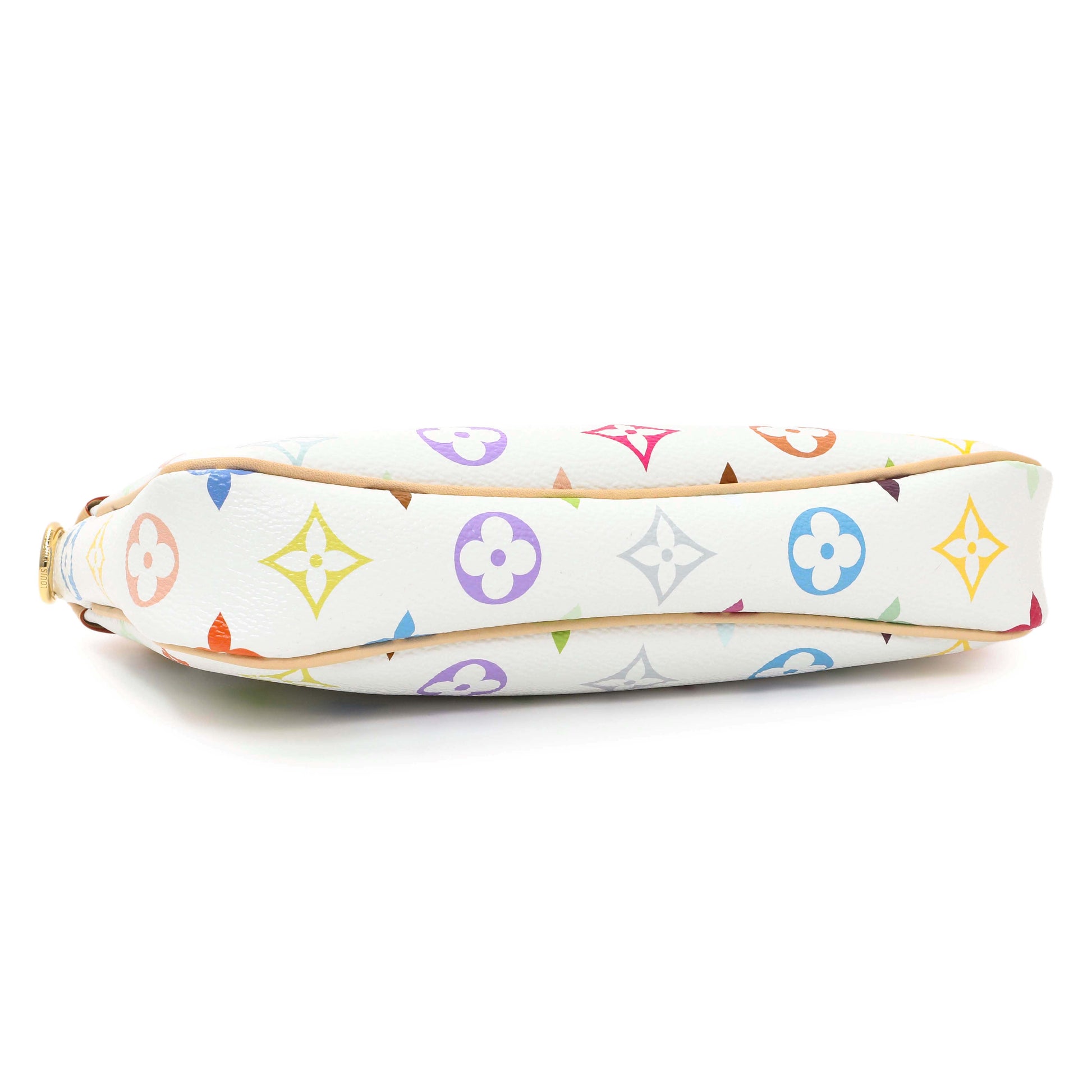 Exclusive Louis Vuitton LV X TM Monogram Multicolor Pochette Accessories — Back View