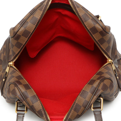 Exclusive Louis Vuitton Damier Ebene Rivington GM — Detail View