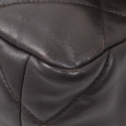 Exclusive Chanel Brown Quilted Lambskin Medium Chanel 19 Flap — Lifestyle View