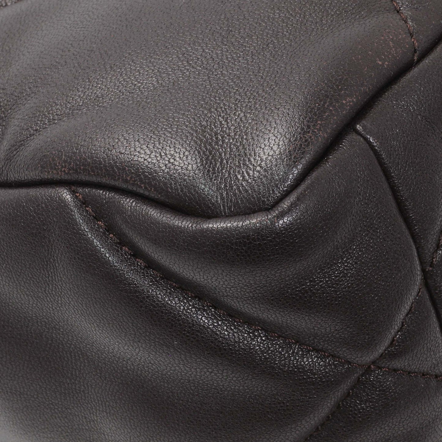 Exclusive Chanel Brown Quilted Lambskin Medium Chanel 19 Flap — Alternate View 7