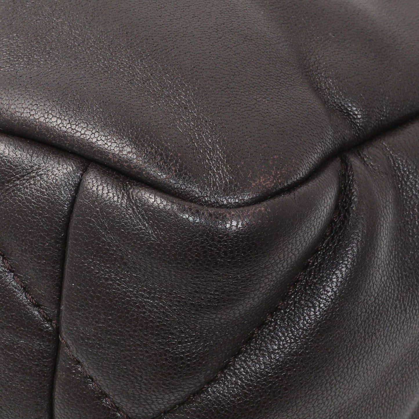 Exclusive Chanel Brown Quilted Lambskin Medium Chanel 19 Flap — Alternate View 8