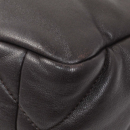 Exclusive Chanel Brown Quilted Lambskin Medium Chanel 19 Flap — Alternate View 8