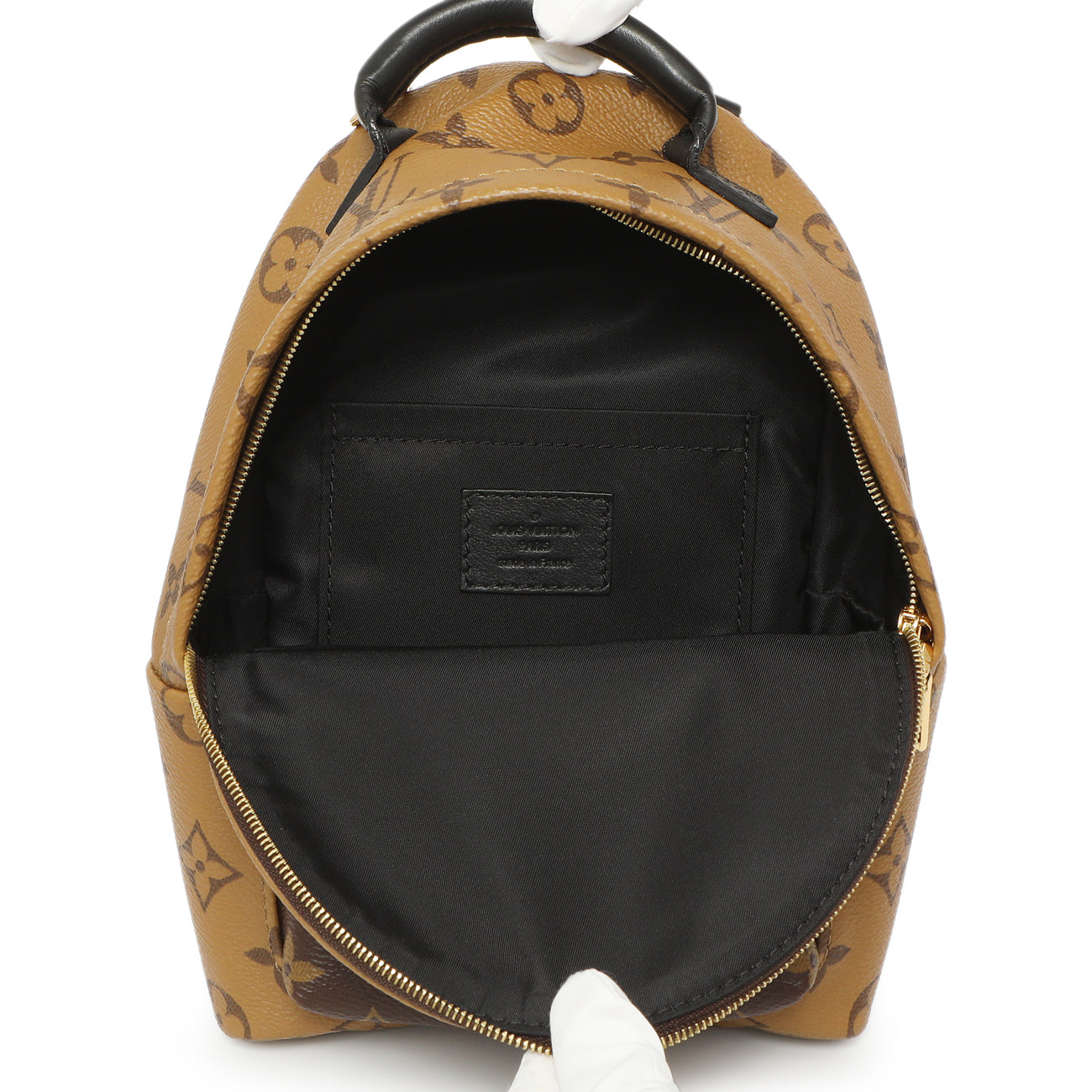 Exclusive Louis Vuitton Monogram Reverse Palm Springs Backpack Mini — Alternate View 8