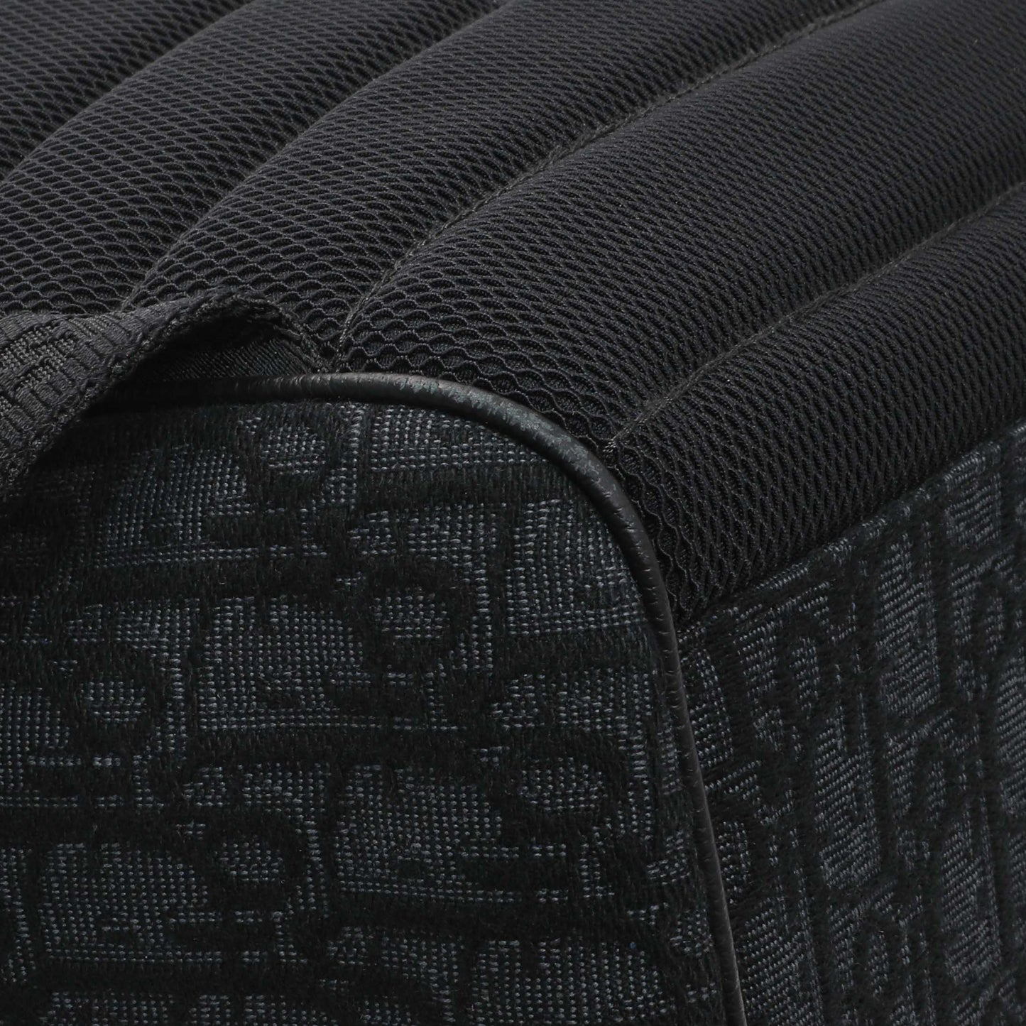 Exclusive Christian Dior Black Oblique Saddle Backpack — Lifestyle View