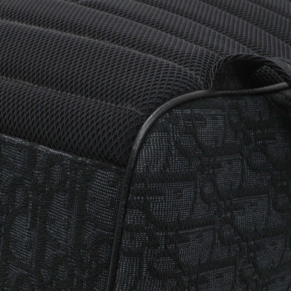 Exclusive Christian Dior Black Oblique Saddle Backpack — Alternate View 7
