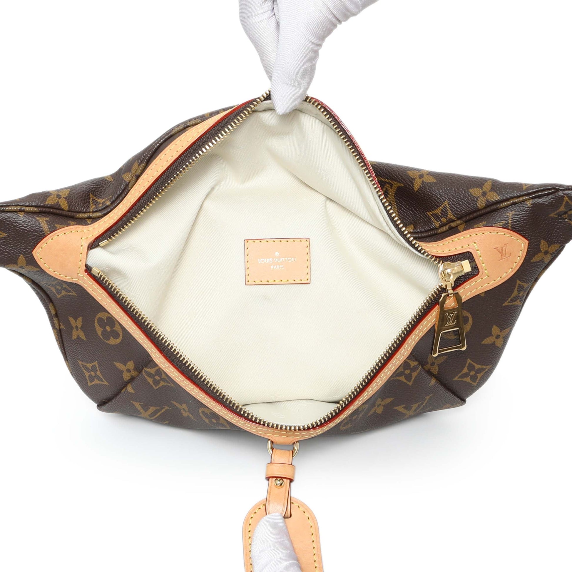 Exclusive Louis Vuitton Monogram High Rise Bumbag — Top View