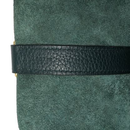 Exclusive Hermes Vert Cypress Clemence Picotin Lock 26 — Alternate View 9