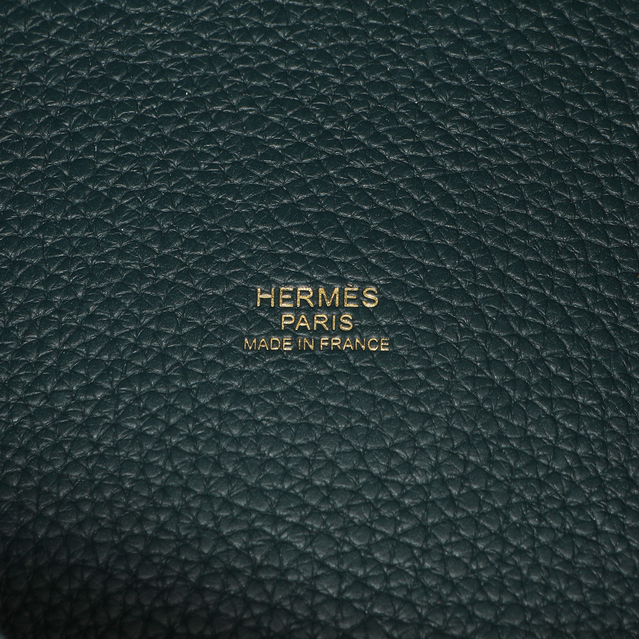 Exclusive Hermes Vert Cypress Clemence Picotin Lock 26 — Alternate View 10