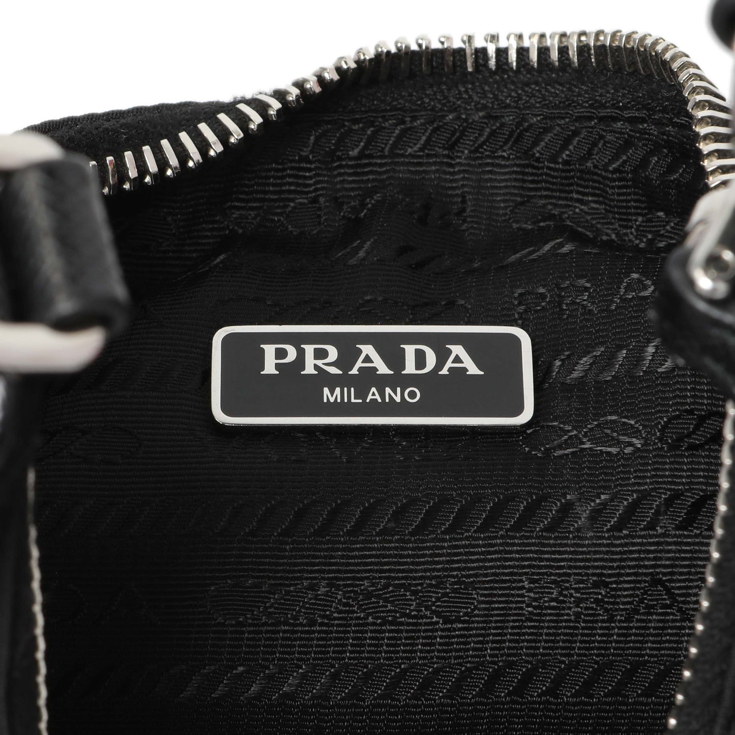 Exclusive Prada Black Re-Nylon Re-Edition 2005 Shoulder Bag — Lifestyle View