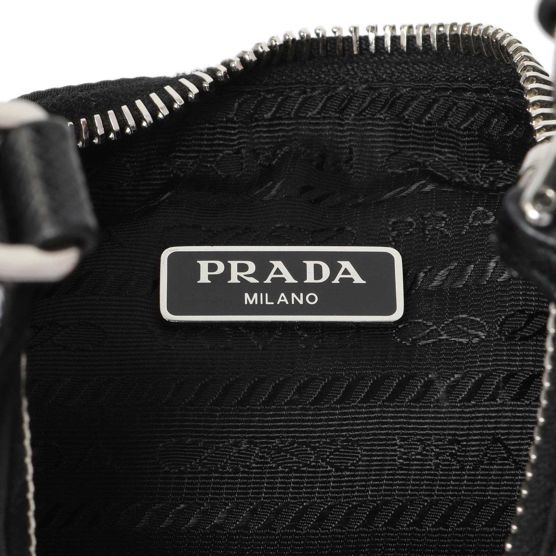 Exclusive Prada Black Re-Nylon Re-Edition 2005 Shoulder Bag — Lifestyle View