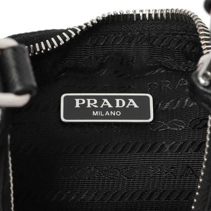 Exclusive Prada Black Re-Nylon Re-Edition 2005 Shoulder Bag — Lifestyle View