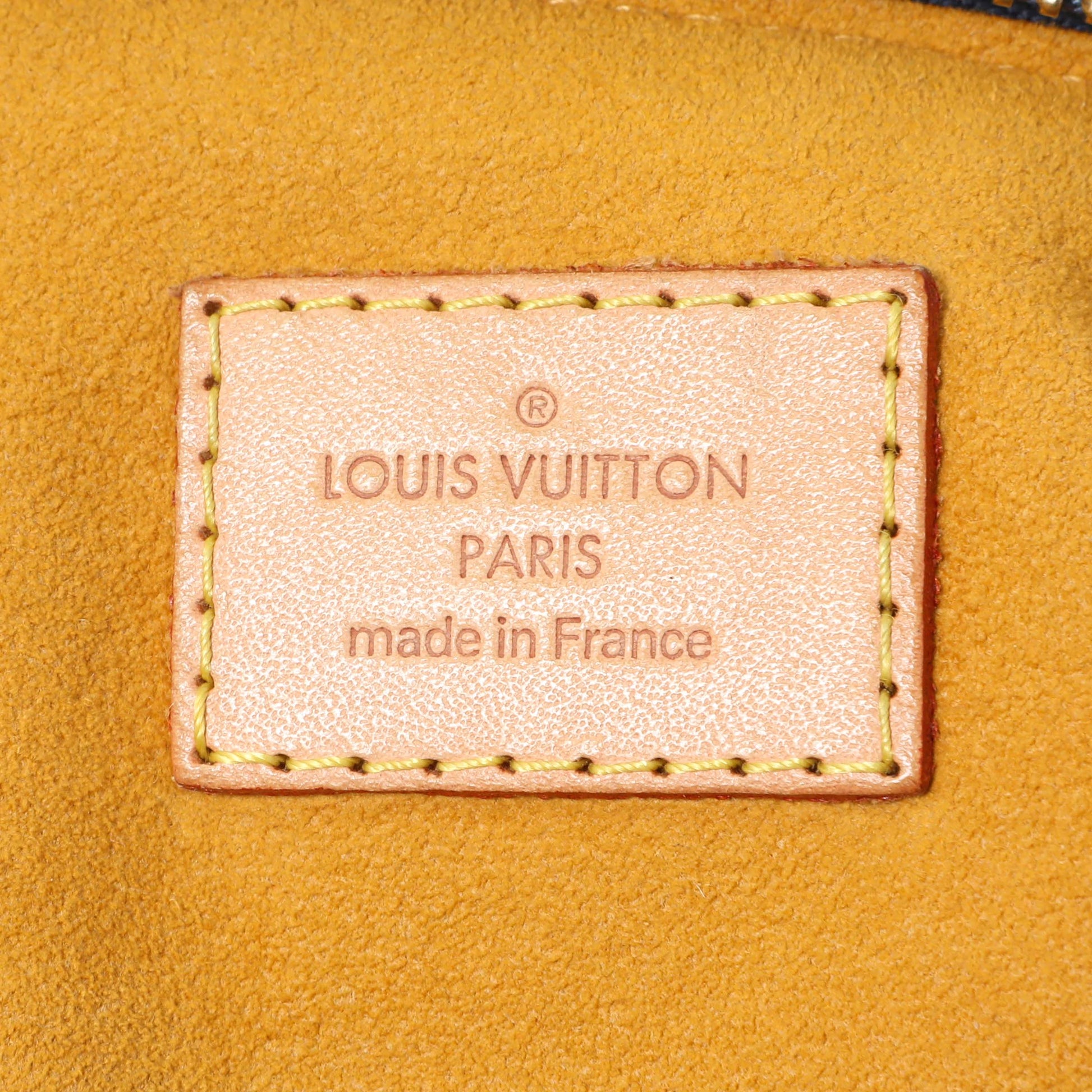 Exclusive Louis Vuitton Blue Monogram Denim Baggy PM — Alternate View 9