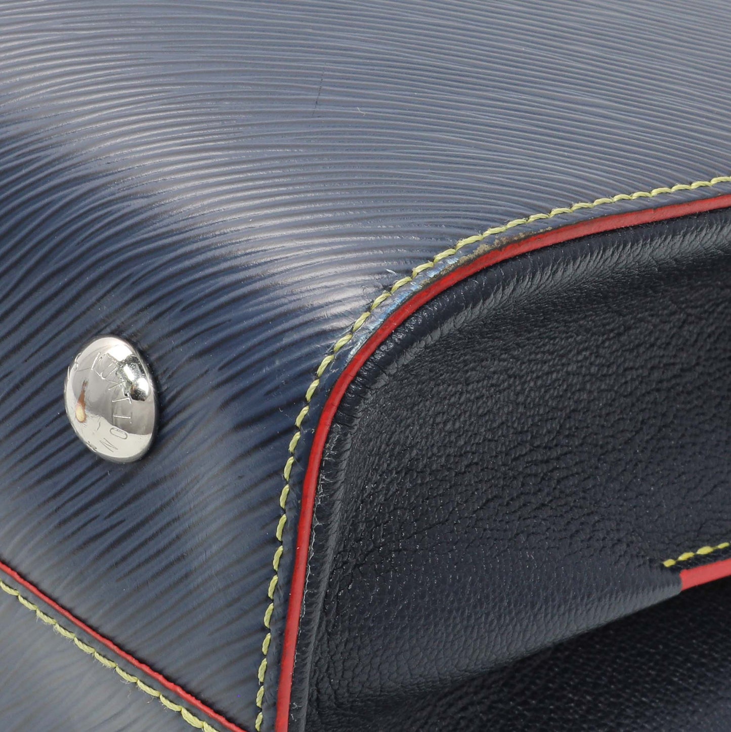 Exclusive Louis Vuitton Indigo Epi Twist Tote — Alternate View 7