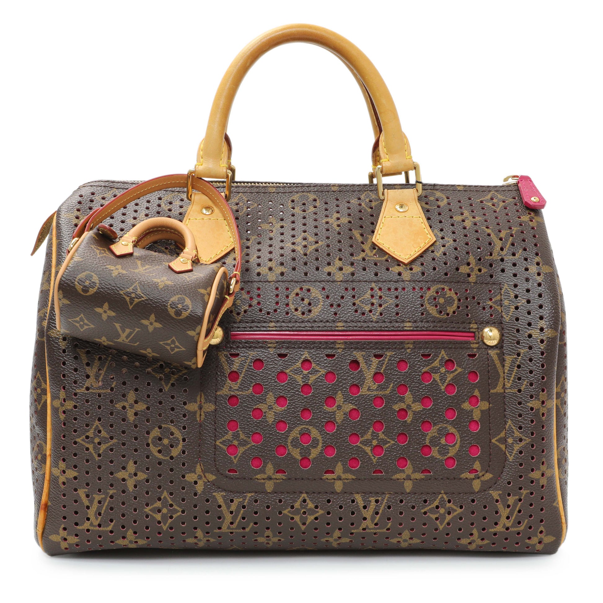 Exclusive Louis Vuitton Monogram Speedy Bag Charm — Lifestyle View