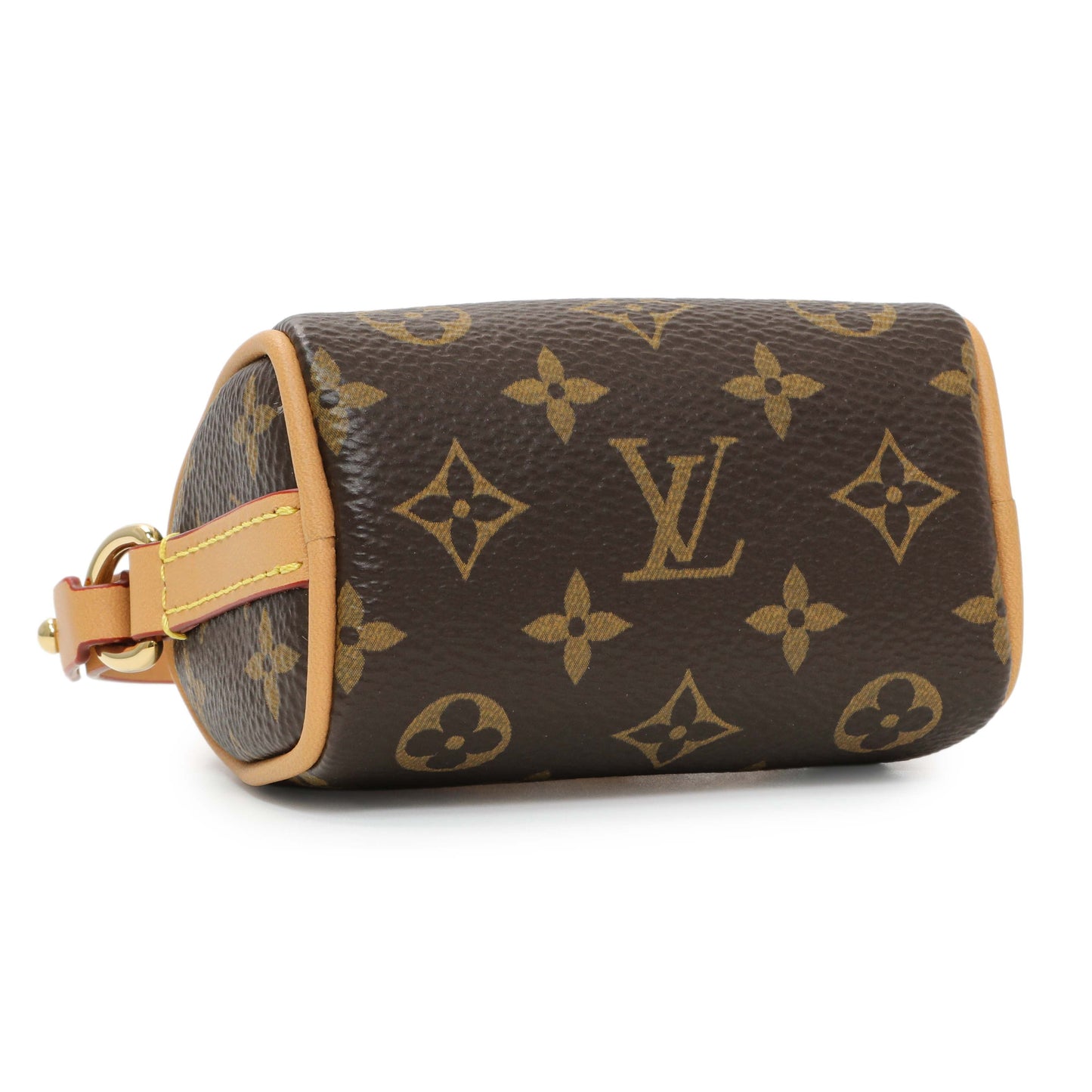 Exclusive Louis Vuitton Monogram Speedy Bag Charm — Back View