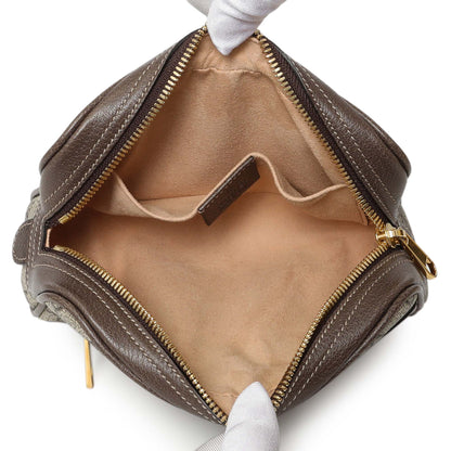 Exclusive Gucci GG Supreme Monogram Small Ophidia Belt Bag — Top View