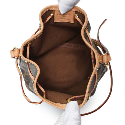 Exclusive Louis Vuitton Monogram Nano Noe — Top View